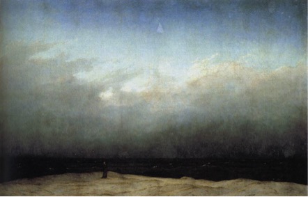 CASPAR DAVID FRIEDRICH, MONK BY THE SEA (1809)