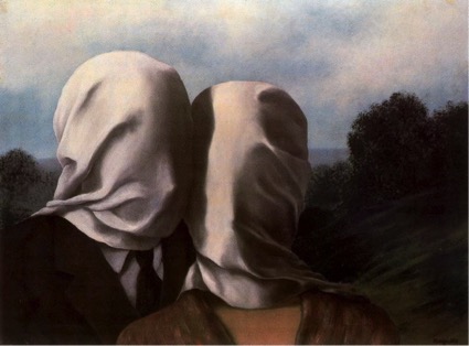 René Magritte, Los amantes (1928)