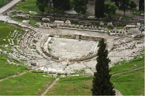 Teatro de Dioniso en Atenas