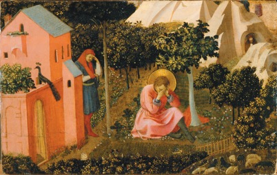 FRA ANGELICO, “LA CONVERSIÓN DE SAN AGUSTÍN” (1430)