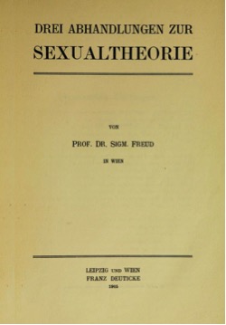 Primera edición de Tres ensayos de una teoría sexual