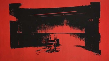 ANDY WARHOL, “ELECTRIC CHAIR” (1964)