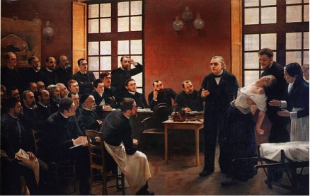 ANDRE BROUILLET, “LECCION CLÍNICA EN LA SALPÊTRIÈRE” (1887)