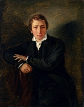 MORITZ DANIEL OPPENHEIM, “EL POETA HEINRICH HEINE” (1831)