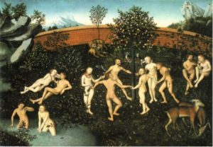 Lucas Cranach, “La edad de oro” (circa 1530) 