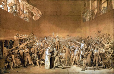  JACQUES-LOUIS DAVID, “JURAMENTO DEL JUEGO DE PELOTA” (CA. 1790)