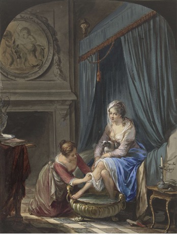 WILLEM JOSEPH LAQUY, “TOILET OF A YOUNG WOMAN” (1771)