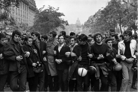 PROTESTA EN PARÍS (1968)